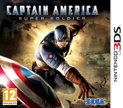 Captain America - Super Soldier (3DS) Box Art & Cover