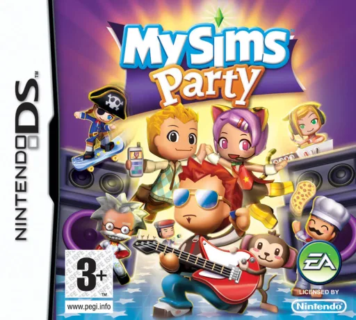 MySims - Party (DS) Box Art & Cover