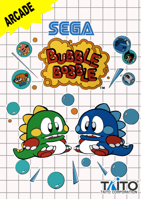 버블 보블 (SMS) Box Art & Cover