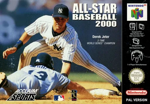 All Star Baseball 2000 (N64) Box Art & Cover