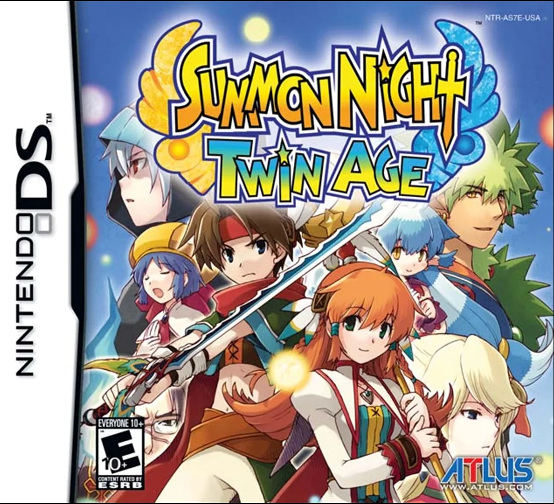Summon Night: Twin Age - Resonance of the Elves (DS) Box Art & Cover