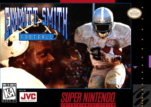 Emmitt Smith Football (SNES) Box Art & Cover
