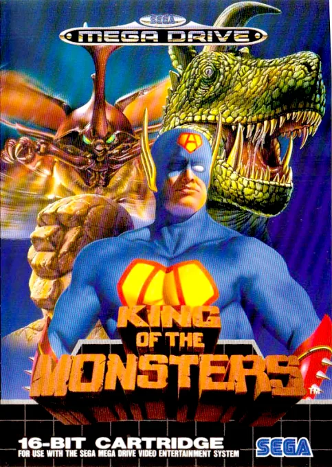 King of the Monsters (MD) Box Art & Cover