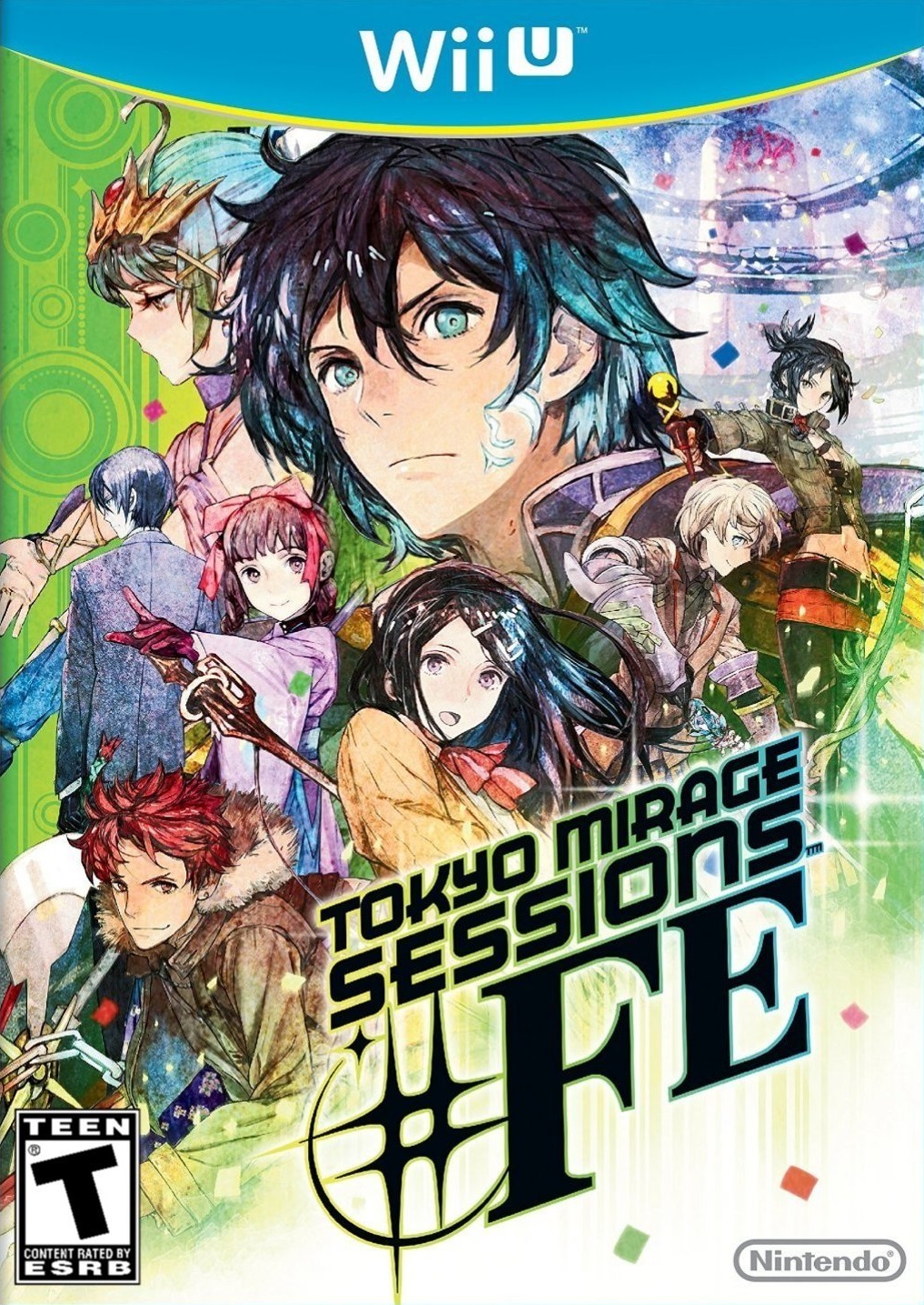 Tokyo Mirage Sessions #FE (WIIU) Box Art & Cover