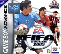 FIFA足球2005 FIFA Football 2005 (GBA) Box Art & Cover