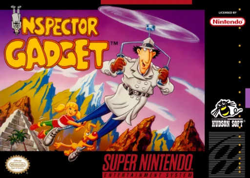 Inspector Gadget (SNES) Box Art & Cover