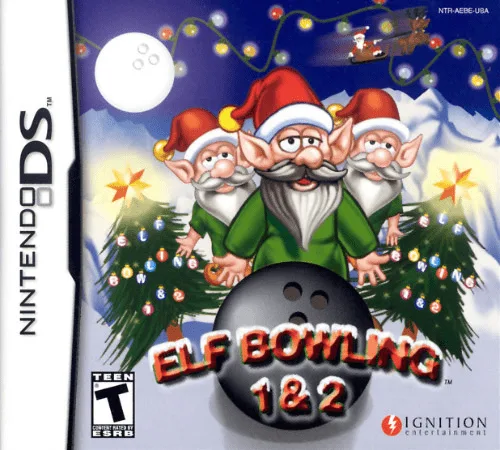 Elf Bowling 1 & 2 (DS) Box Art & Cover