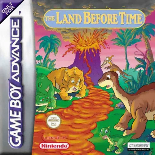 小脚走天涯-史前之岛 Land Before Time, The (GBA) Box Art & Cover
