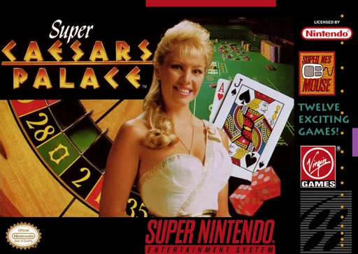 Super Caesars Palace (SNES) Box Art & Cover
