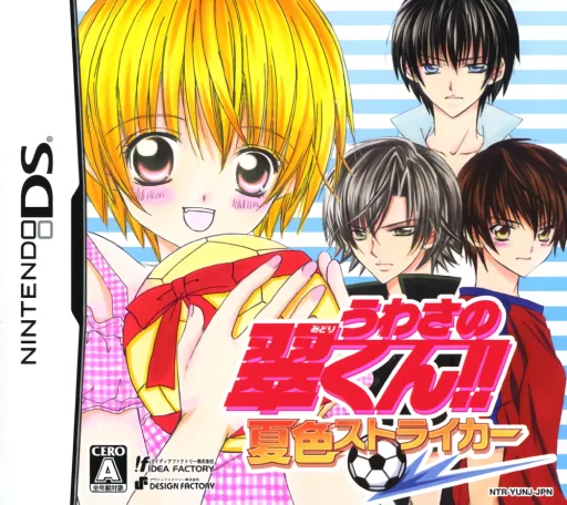 Uwasa no Midori-kun!! - Natsuiro Striker (DS) Box Art & Cover