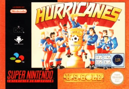 Hurricanes (SNES) Box Art & Cover