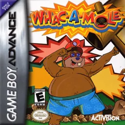 打鼹鼠 Whac-A-Mole (GBA) Box Art & Cover