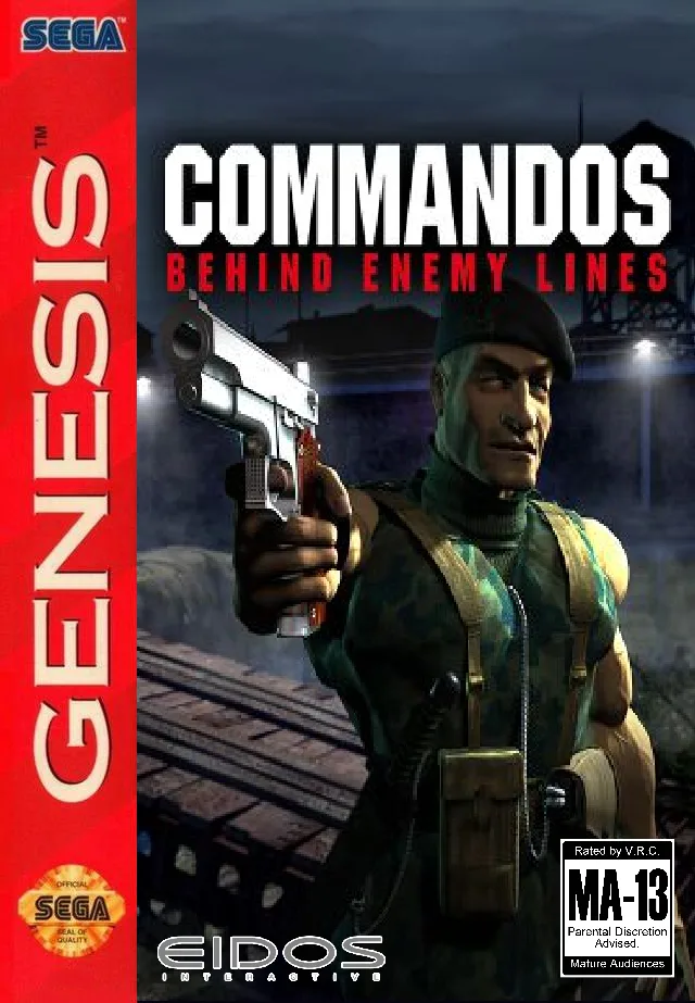 Commandos (MD) Box Art & Cover
