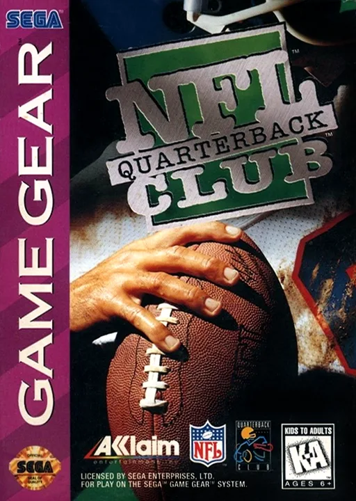 NFL Quarterback Club (GAME GEAR) Box Art & Cover