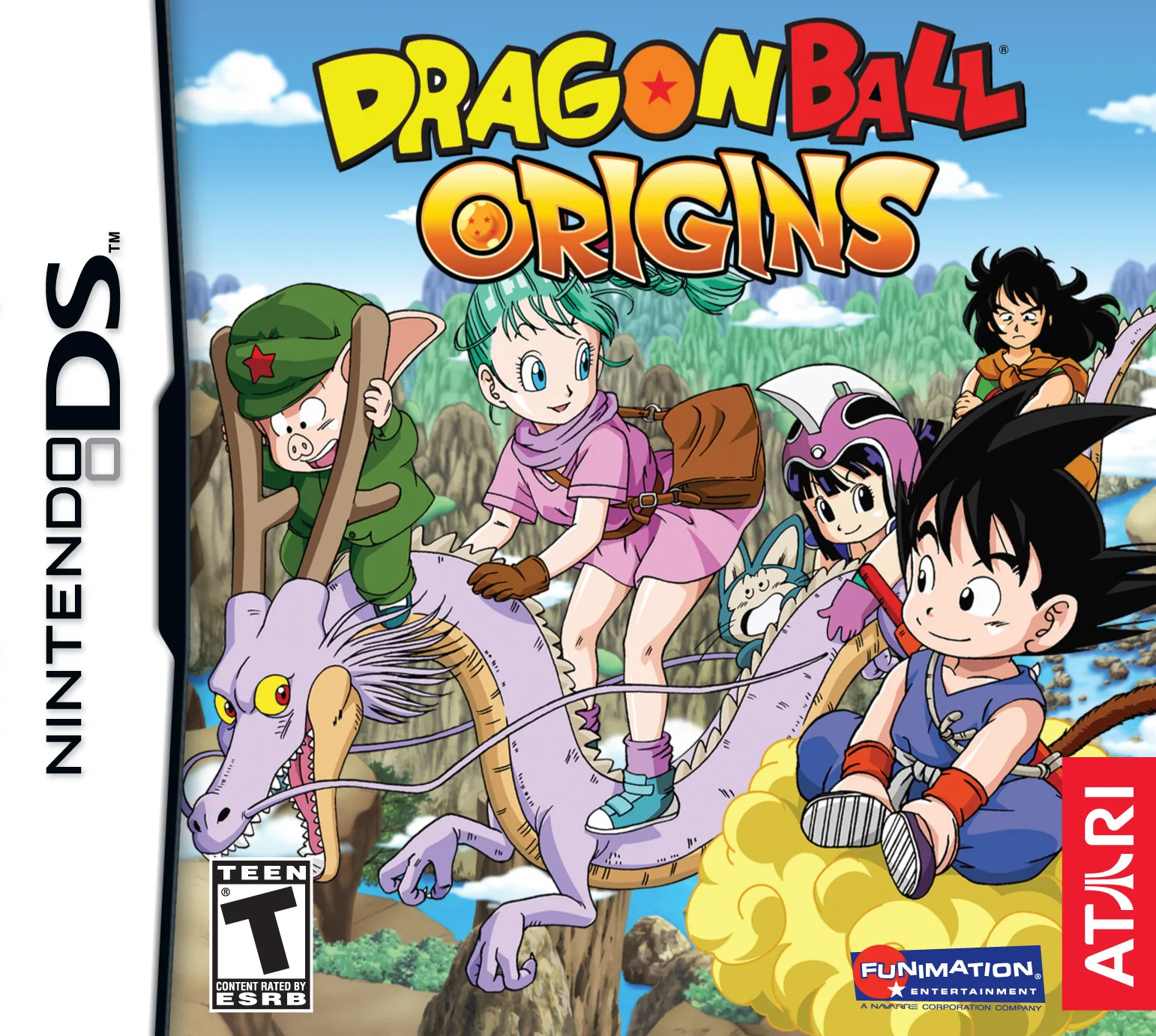 Dragon Ball - Origins (DS) Box Art & Cover