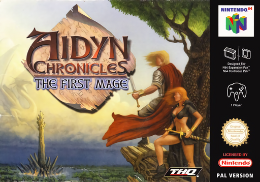 Aidyn Chronicles: The First Mage (N64) Box Art & Cover
