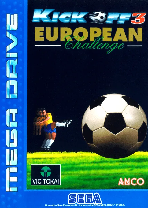 Kick Off 3 - European Challenge (MD) Box Art & Cover