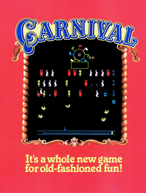 Carnival (upright, AY8912 music) (ARCADE) Box Art & Cover