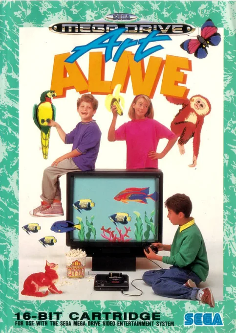 Art Alive (MD) Box Art & Cover