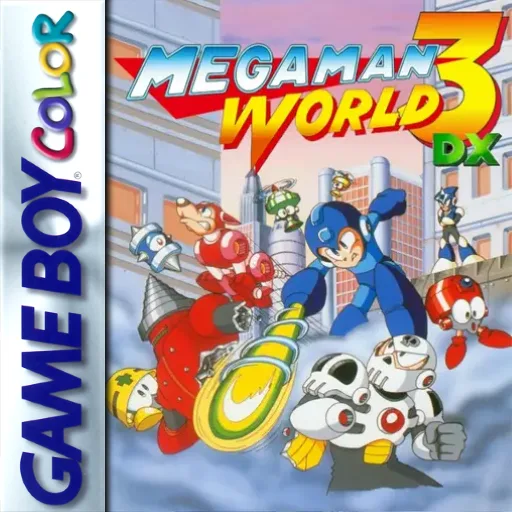 Mega Man 3 (GBC) Box Art & Cover