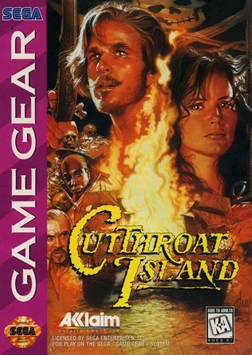 Cutthroat Island (GAME GEAR) Box Art & Cover