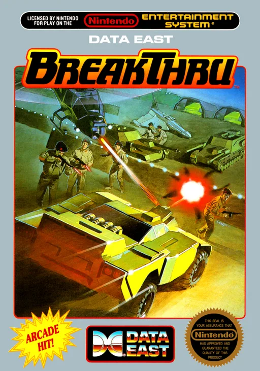 BreakThru (NES) Box Art & Cover