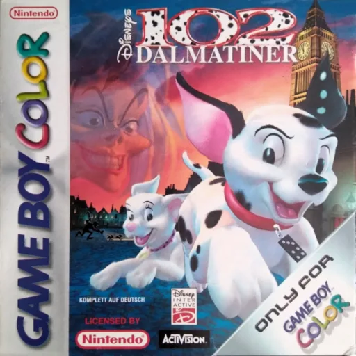 102 Dalmatiner (GBC) Box Art & Cover