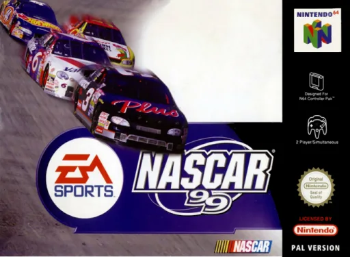 NASCAR 99 (N64) Box Art & Cover