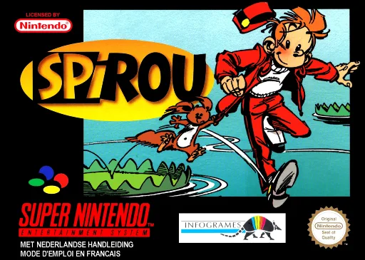 Spirou (SNES) Box Art & Cover