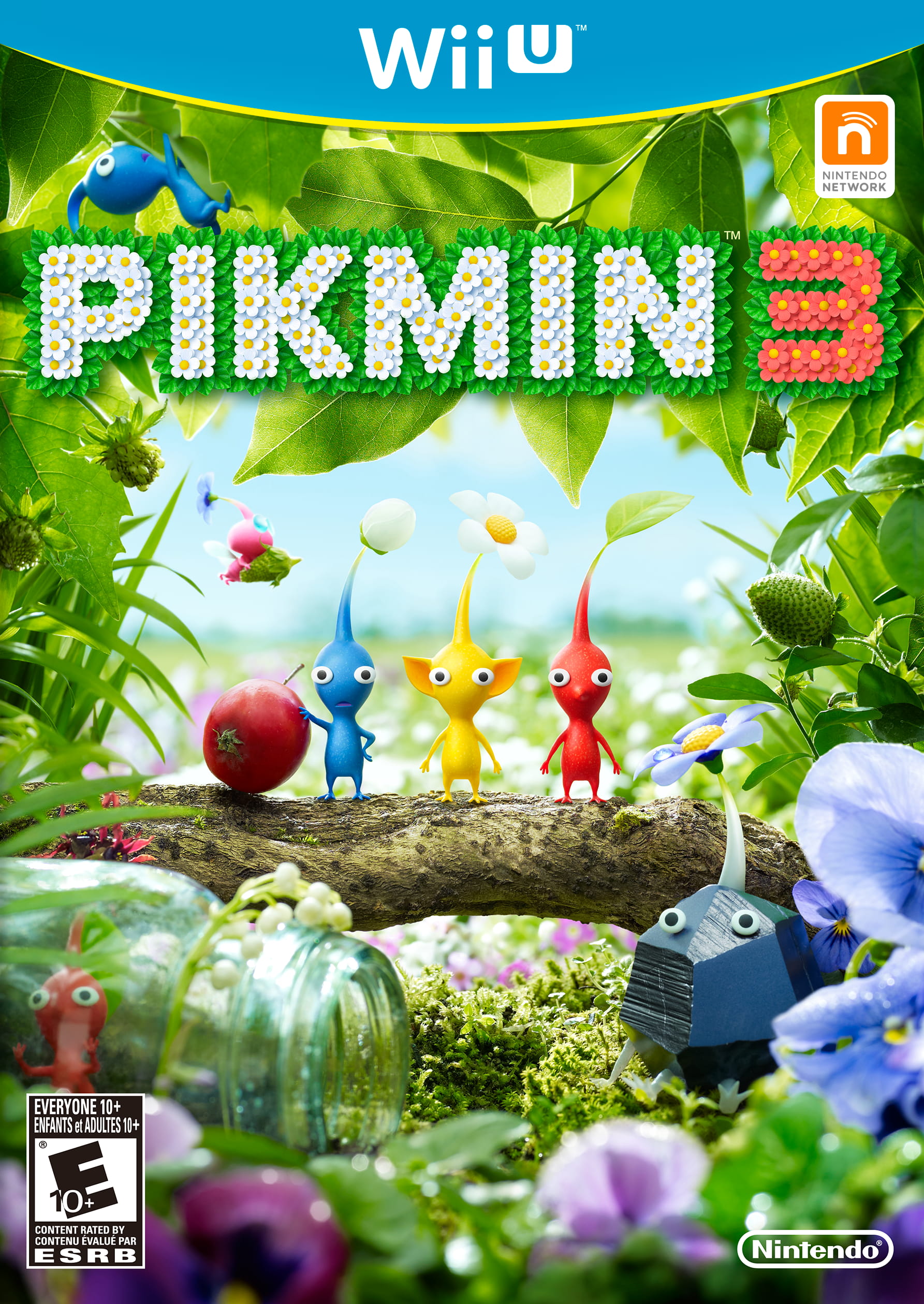 Pikmin 3 (WIIU) Box Art & Cover
