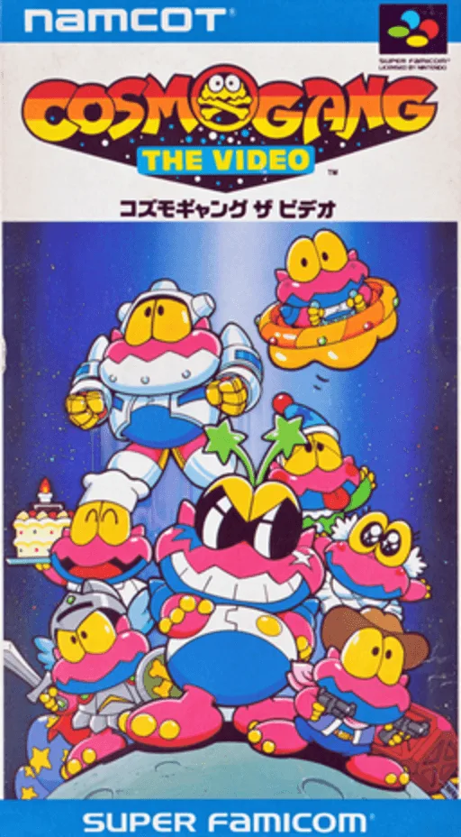 Cosmo Gang - The Video (SNES) Box Art & Cover