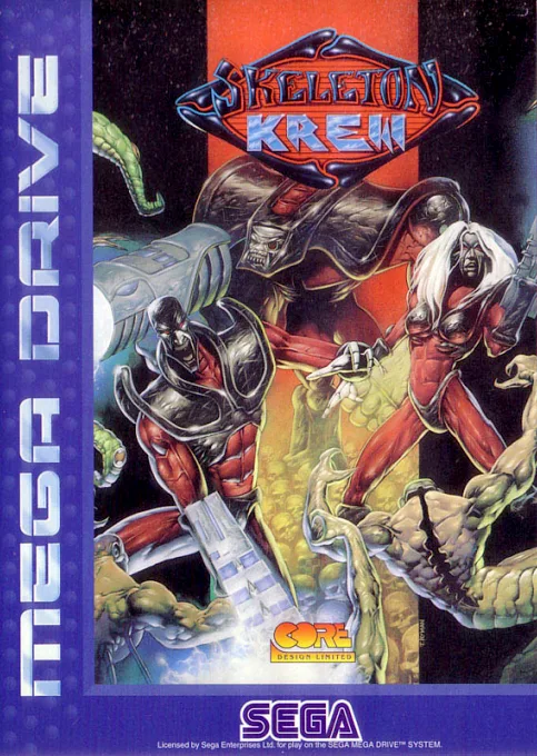 스켈레톤 크루 (MD) Box Art & Cover
