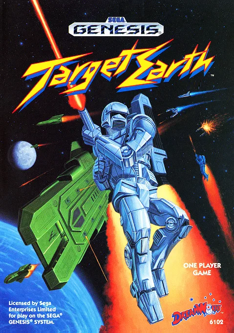 Target Earth (MD) Box Art & Cover