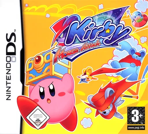 Kirby - Mouse Attack (DS) Box Art & Cover