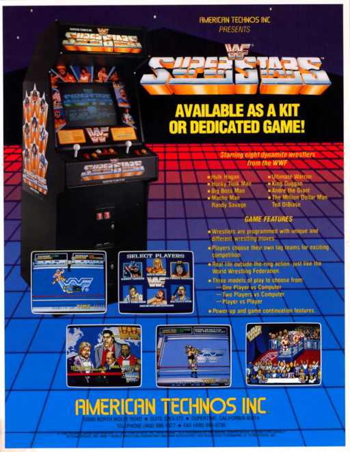 WWF Superstars (Europe) (ARCADE) Box Art & Cover