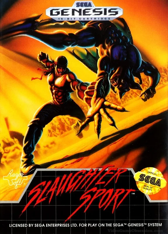 Mondu's Fight Palace (MD) Box Art & Cover
