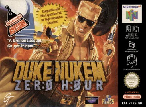 Duke Nukem: Critical Moments (N64) Box Art & Cover