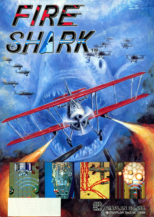 Fire Shark (ARCADE) Box Art & Cover