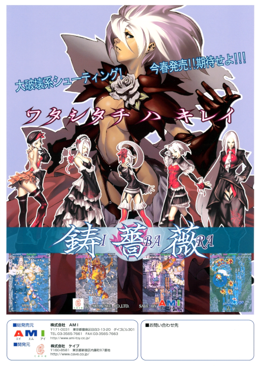 Ibara (2005/03/22 MASTER VER.., '06. 3. 7 ver.) (ARCADE) Box Art & Cover