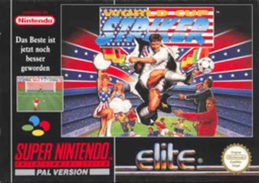 월드컵 스트라이커 (SNES) Box Art & Cover