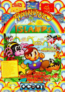 Rainbow Islands (rev 1) (ARCADE) Box Art & Cover