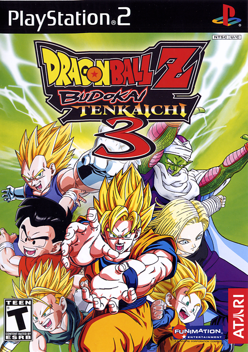 Dragon Ball Z: Budokai Tenkaichi 3 (PS2) Box Art & Cover