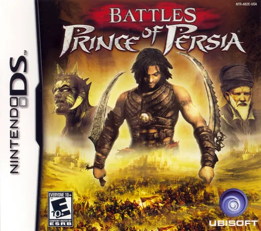 Battles of Prince of Persia (DS) Box Art & Cover