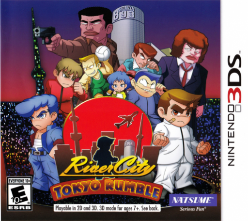 Nekketsu Monogatari SP (3DS) Box Art & Cover