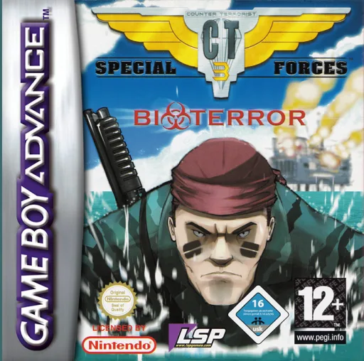 CT Special Forces 3 - Biochemical Terror (GBA) Box Art & Cover