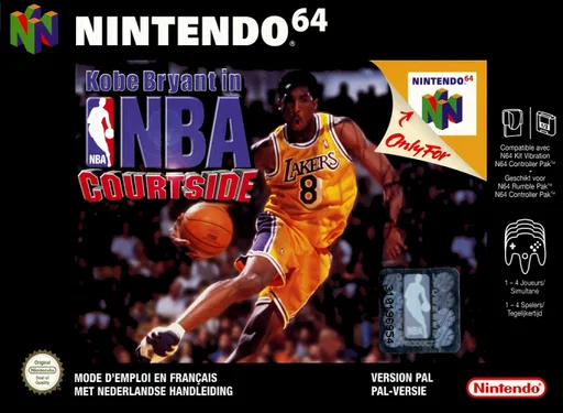 NBA Court Kobe Bryant (N64) Box Art & Cover