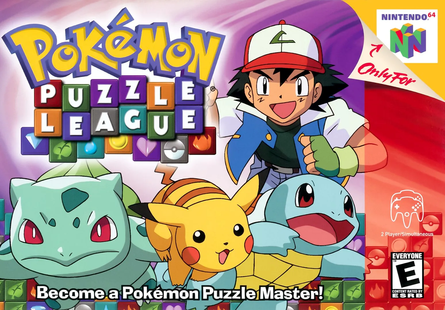 Pokémon Block League (N64) Box Art & Cover