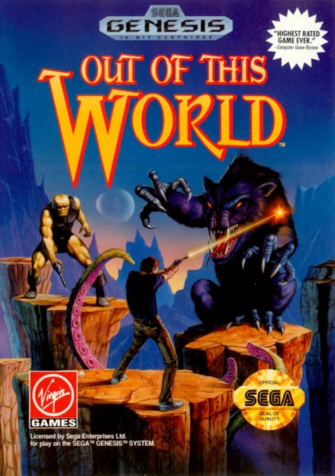Out of This World (MD) Box Art & Cover