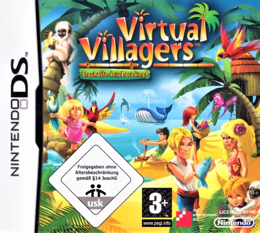 Virtual Villagers - Erschaffe dein Paradies! (DS) Box Art & Cover