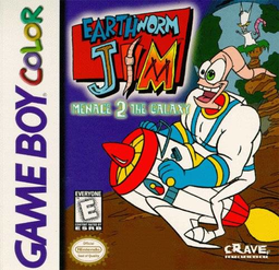Earthworm Jim: Menace 2 the Galaxy (GBC) Box Art & Cover